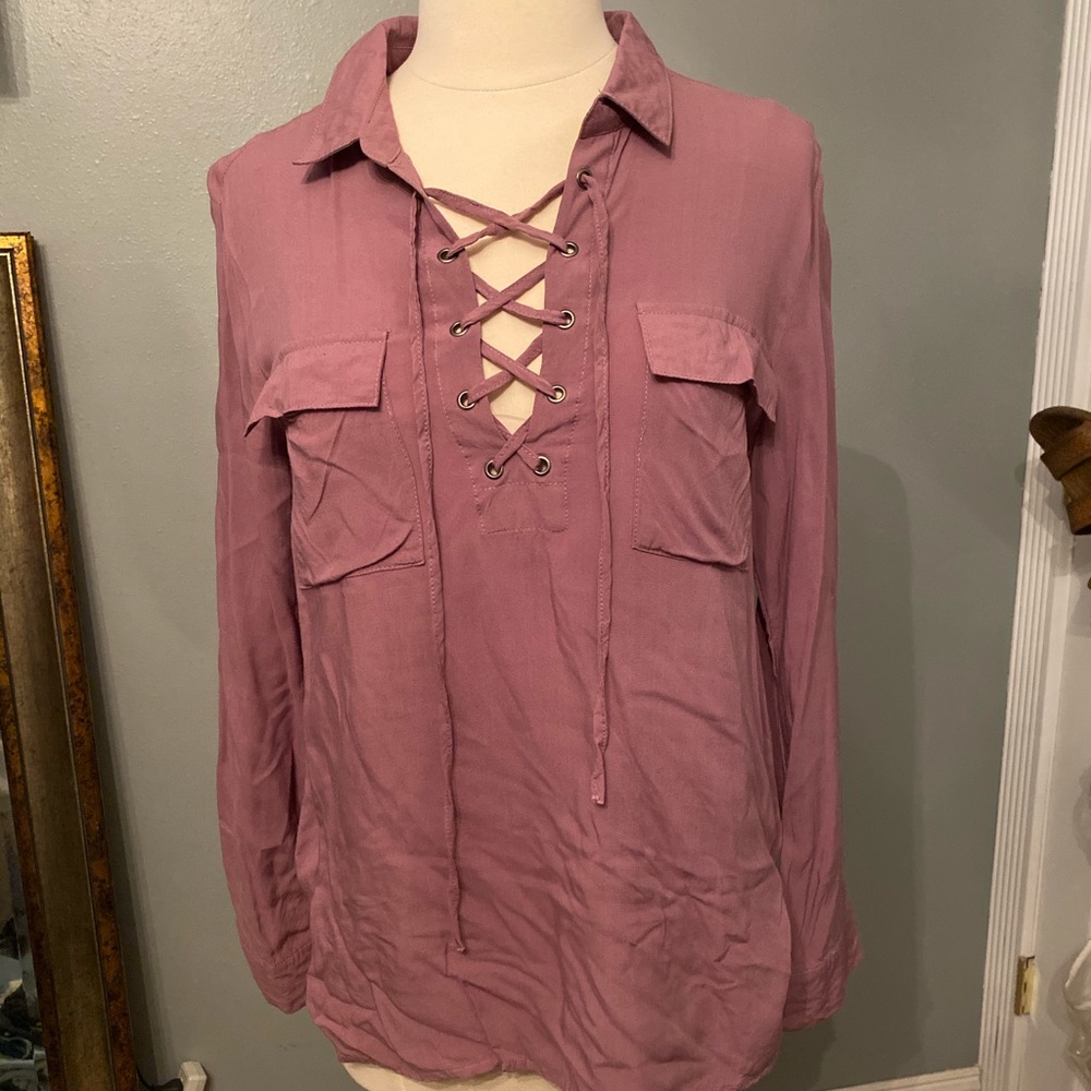 Lace Front Top